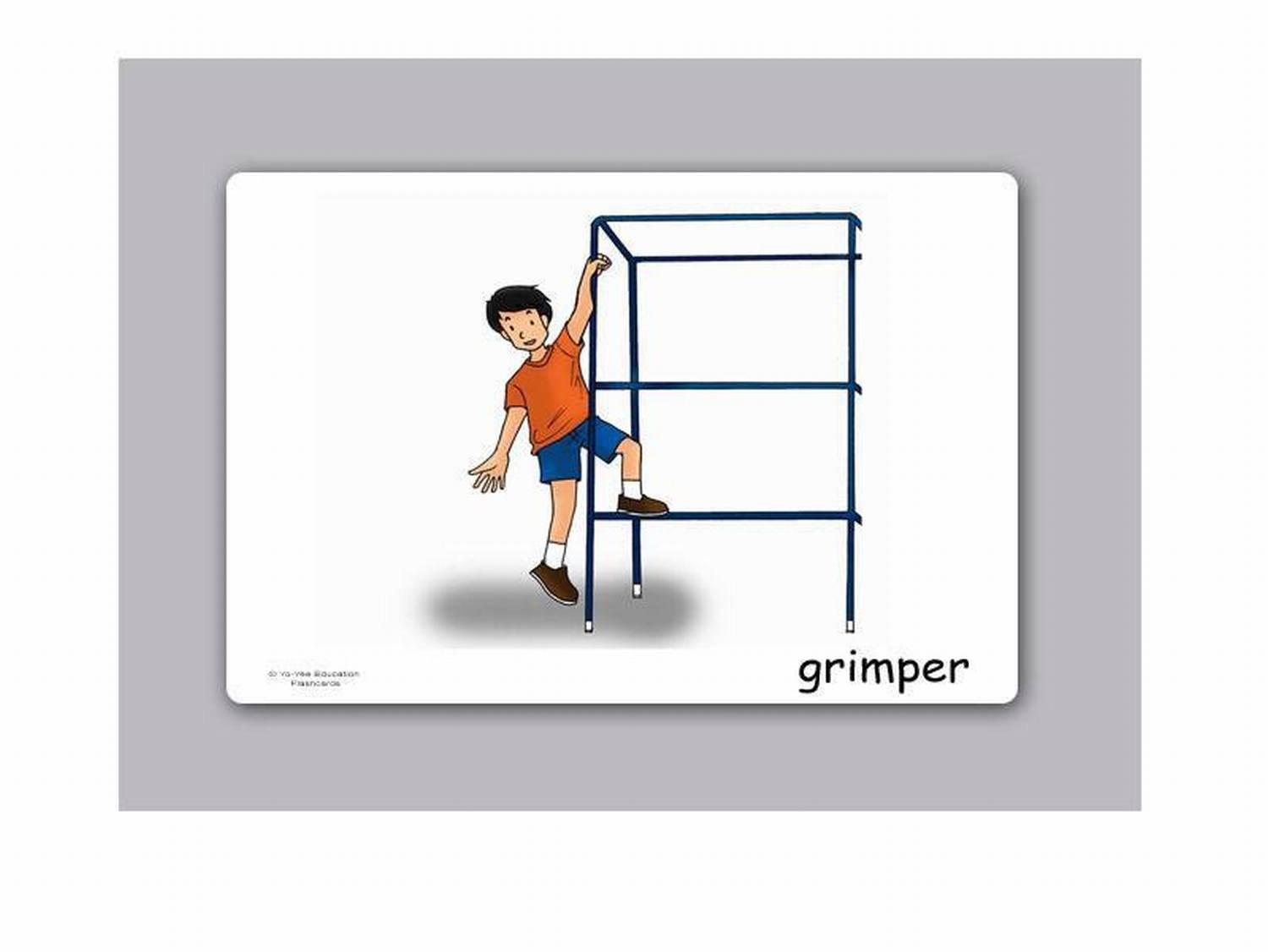 Grandes Cartes Images Verbes En Français – 16 Verbes D'Action & Irréguliers – Apprentissage Ludique Pour Enfants (Garderie, Maternelle, Primaire)