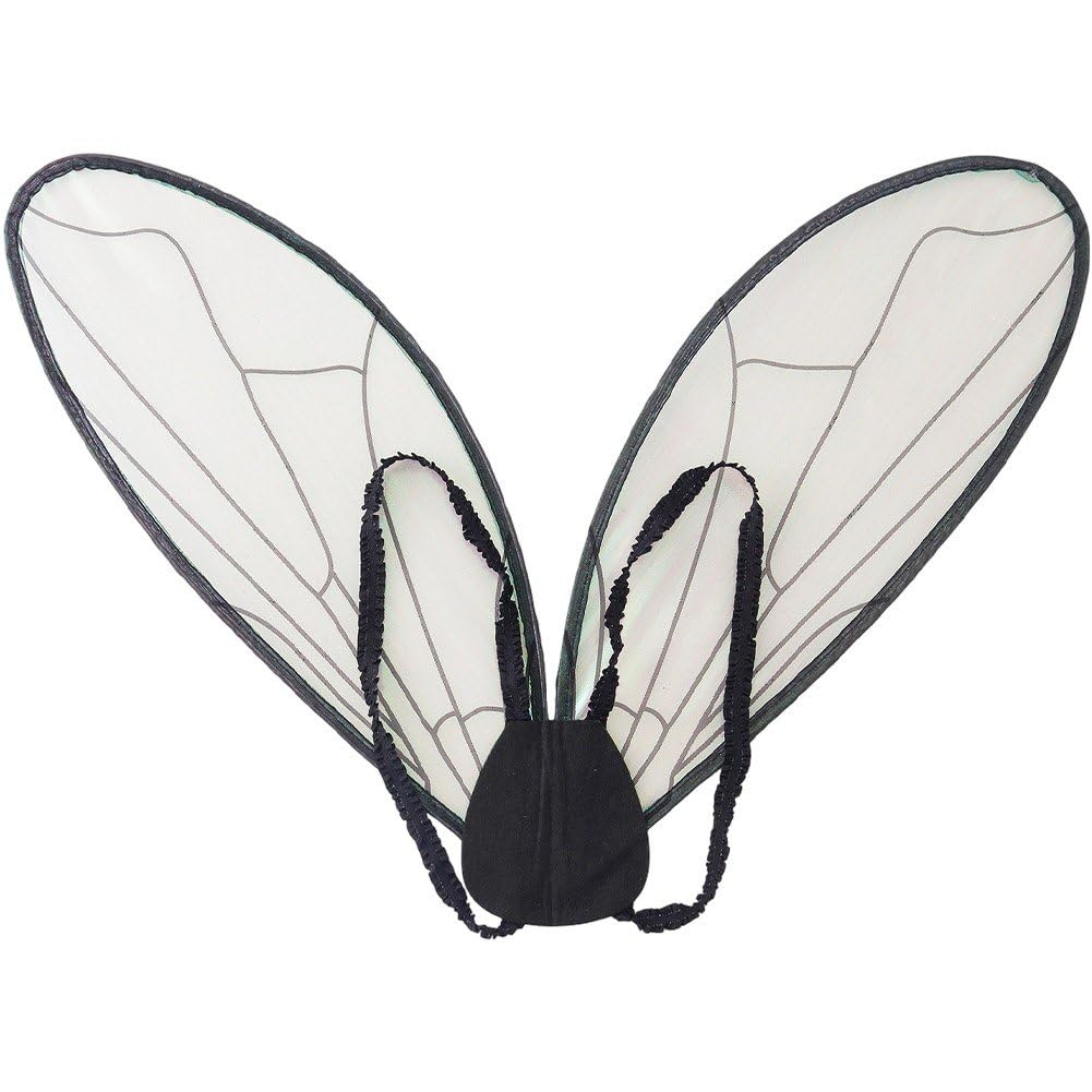 Fituenly Girls Black Fairy Wings Butterfly Wings, Sheer Wings Fairy Angel Wings Elf Costumes Wings Angel Princess For Halloween Costume Dress Up Cosplay Party