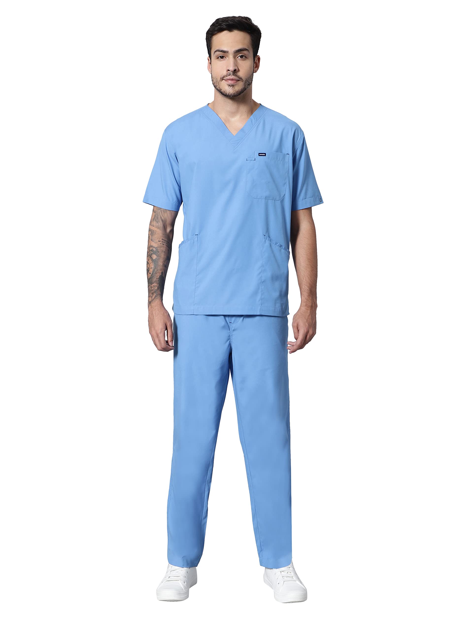 See full amazon price history chart for UNINUR Mens Excellent Eazy 7 Pocket Scrub Suit for Doctors,Nurse & Health Professional (X-Small) UNINUR Mens Excellent Eazy 7 Pocket Scrub Suit for Doctors,Nurse & Health Professional (X-Small) (B0C49H38N3) Amazon Price History, Amazon Price Tracker