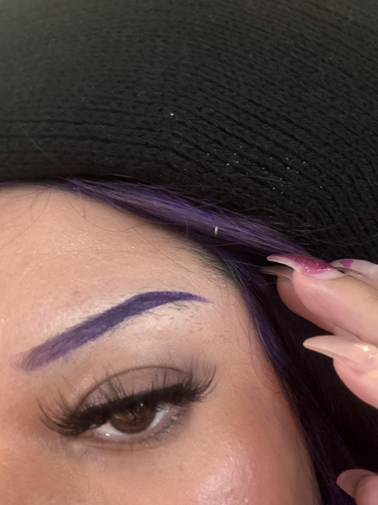 EIGSHOW Eyeliner Brush Fine Angled - PRO Precision Gel Eye Liner Makeup Brush -Ultra Thin Slanted Flat Angle - Premium Cruelty Free Synthetic Bristles (E835)