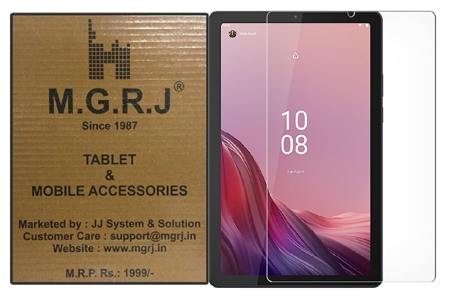 M.G.R.J® Tempered Glass Screen Protector for Lenovo Tab M9 (22.86 cm) (9 inch) (B0C8JPW8LQ) Amazon Price History, Amazon Price Tracker