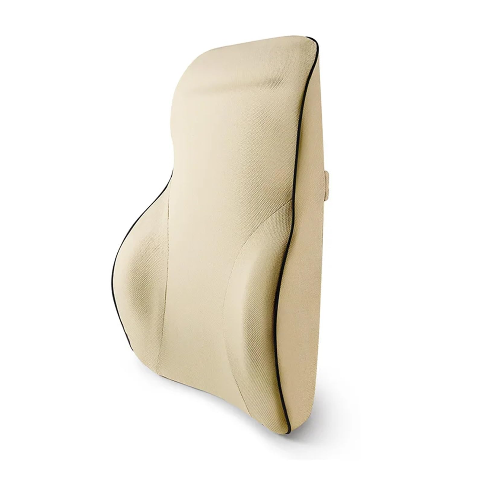 Vekoro Memory Foam upport Pillow for Long Driving, Back Pain Relief Improve Posture(Yellow)
