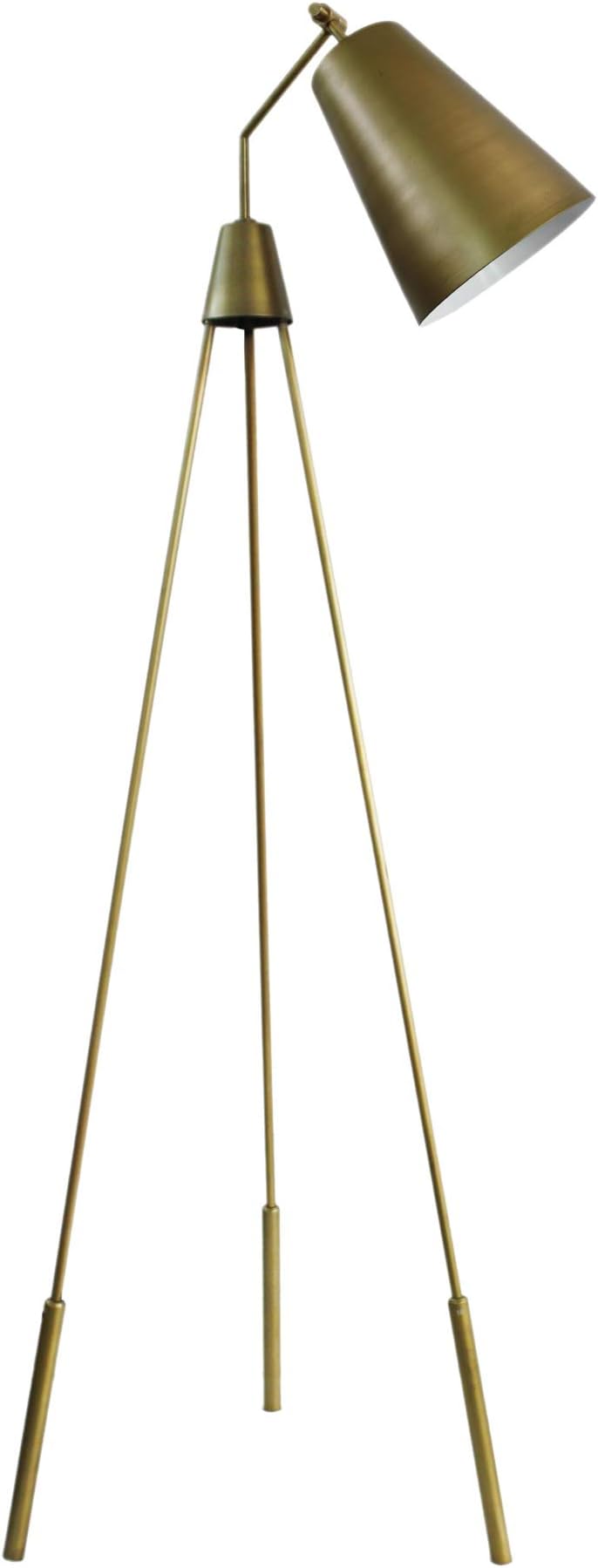 Moe's Home Collection Amato Floor Lamp Gold