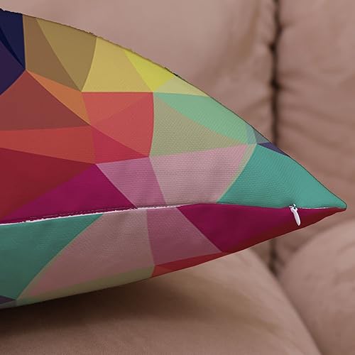 Miniatura 5 de Juego de 4 fundas para cojín decorativo para sofá, 18x18 pulgadas, diseño de campanas, calcetines, árbol de navidad, de lino de algodón, paquete de