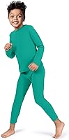 Vista 1 de Rocky Ropa interior térmica para niños, ropa interior larga para niños, capa base para clima frío/esquí Jade