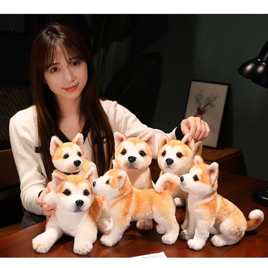 Amazon.co.jp: 犬 いぬ ぬいぐるみ 小さい リアル 超可愛い 犬