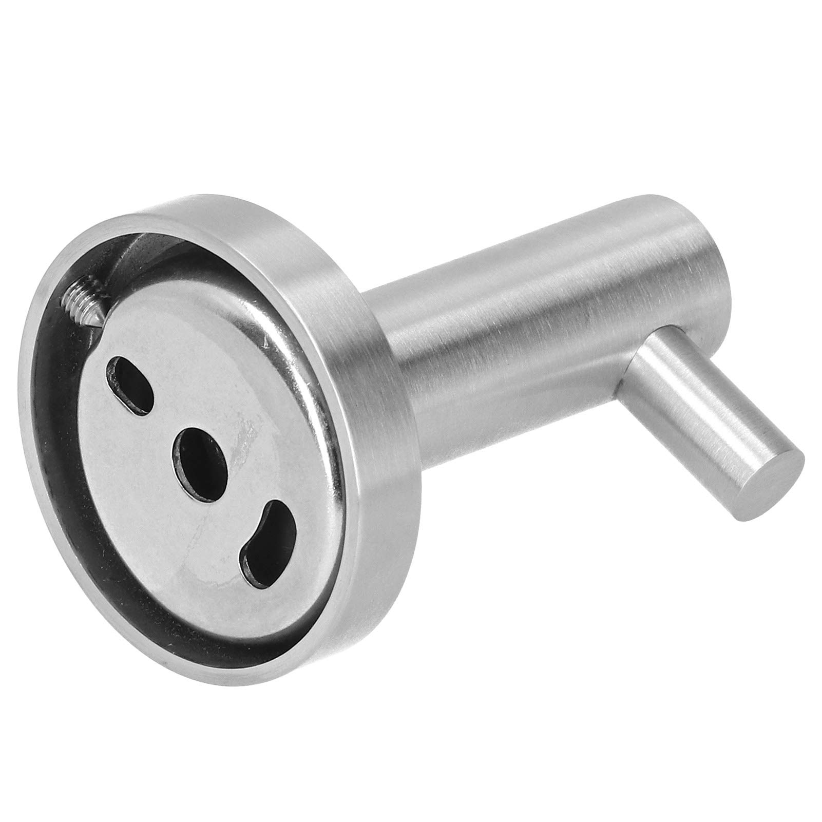 Gancho de Toalla Duradero de Acero Inoxidable para Colgar en la Pared para Cocina, Baño, Dormitorio, Fácil de Instalar para Llaves, Sombreros, Cepillos, Toallas, 5x7 Cm, Se Adapta Al Baño,
