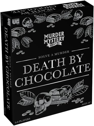 Murder Mystery Party, Death by Chocolate, A Decadent Murder Mystery Party Game, para mayores de 14 años