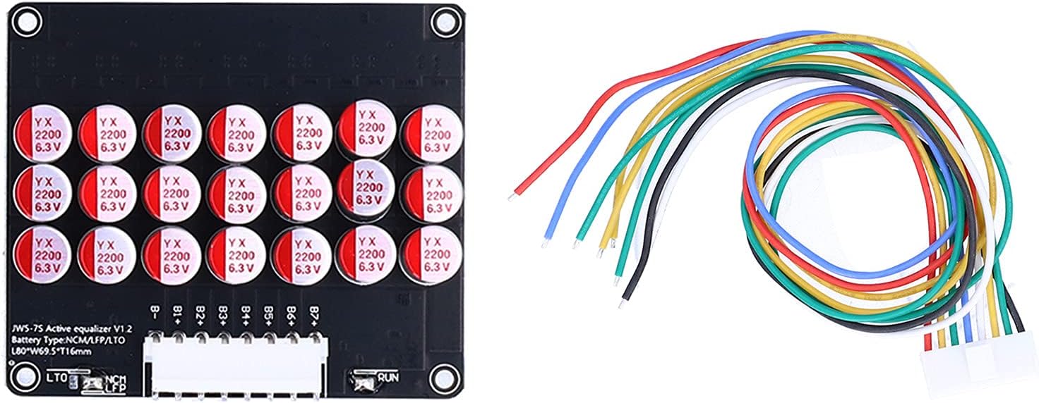 Whole Group Balancer, Battery Active Equalizer Balancer Energy Transfer Board Accessory Part for NCM LFP LTO(7S), Module