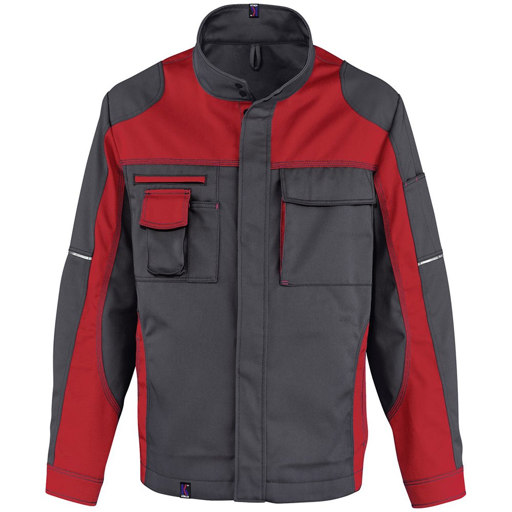 Veste de travail Kübler 10453315 Classiq Image Vision anthracite rouge taille 94