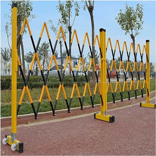 Barrière de sécurité mobile rétractable et extensible pour signalisation de chantier - 8