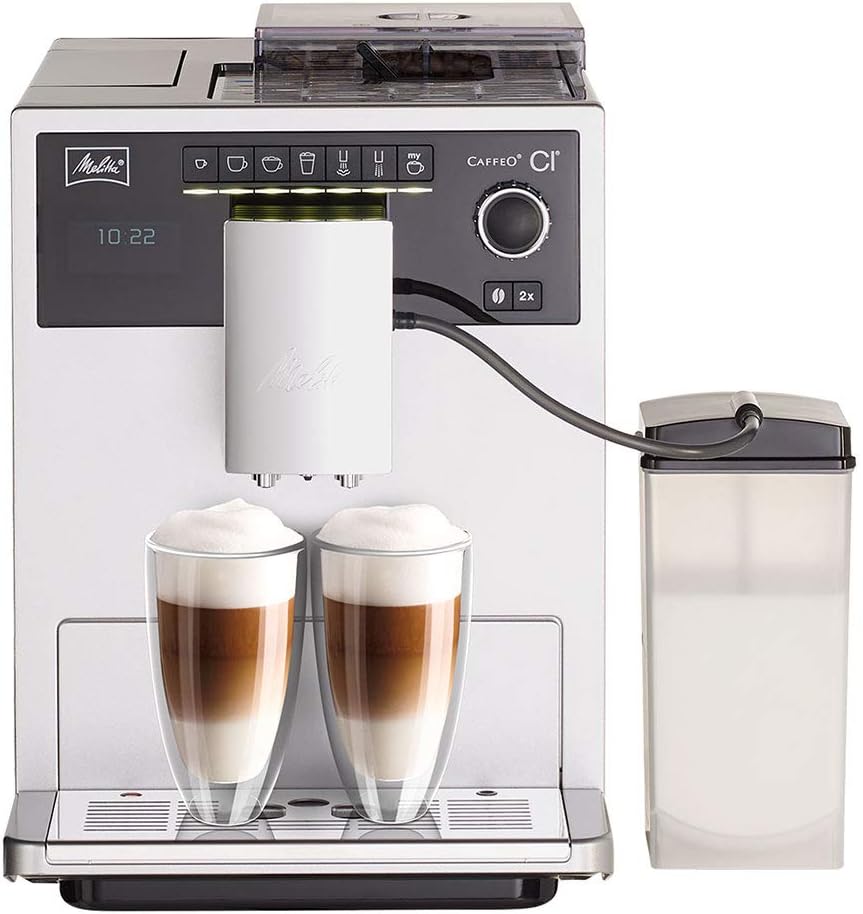 Melitta E 970-101 Macchina per Caffé Automatica, 2 cups, acciaio inossidabile, Argento Melitta E 970-101 Macchina per Caffé Automatica, 2 cups, acciaio inossidabile, Argento