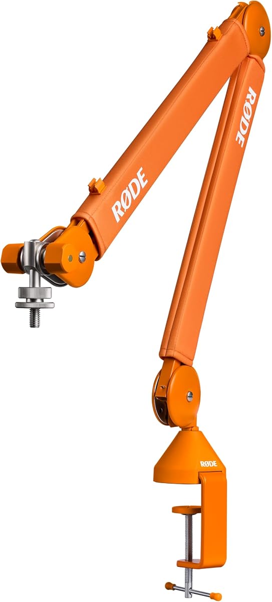 RØDE Microphones Premium Professional Studio Boom Arm PSA1+ (Orange)