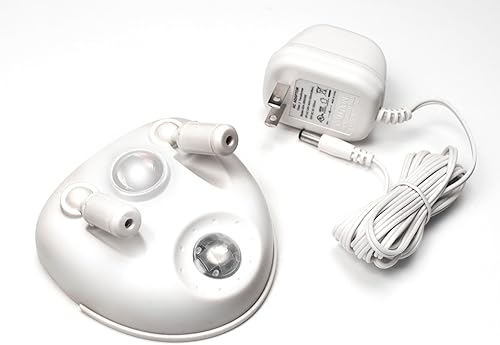 Vista 8 de Maxsa 37313 Park Right - Guía de estacionamiento láser dual para garaje con láseres ajustables de 360 grados, activado por movimiento, adaptador