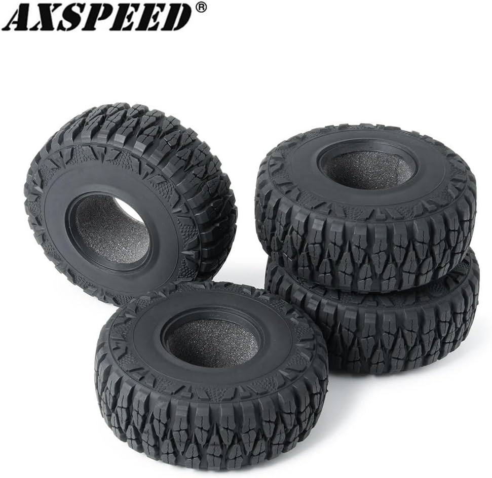 1/10スケールRCロッククローラータイヤとホイール1。 9 2。 さまざまな90018 90046 TRX6 D110モデルと互換