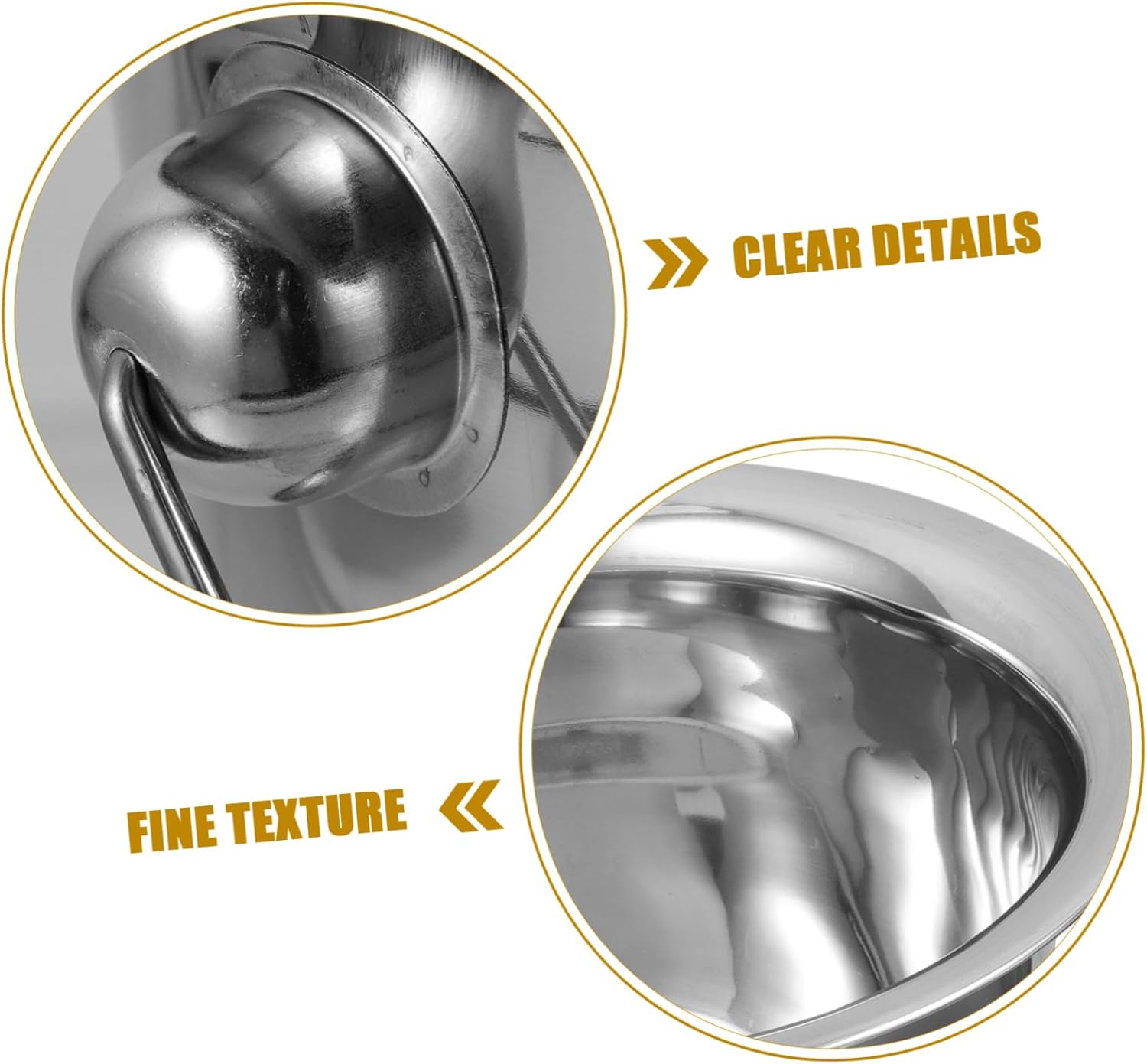 ORFOFE Stainless Steel Urinal Cup for Toddlers Adults Portable Potty for Travel Bedside Commodes