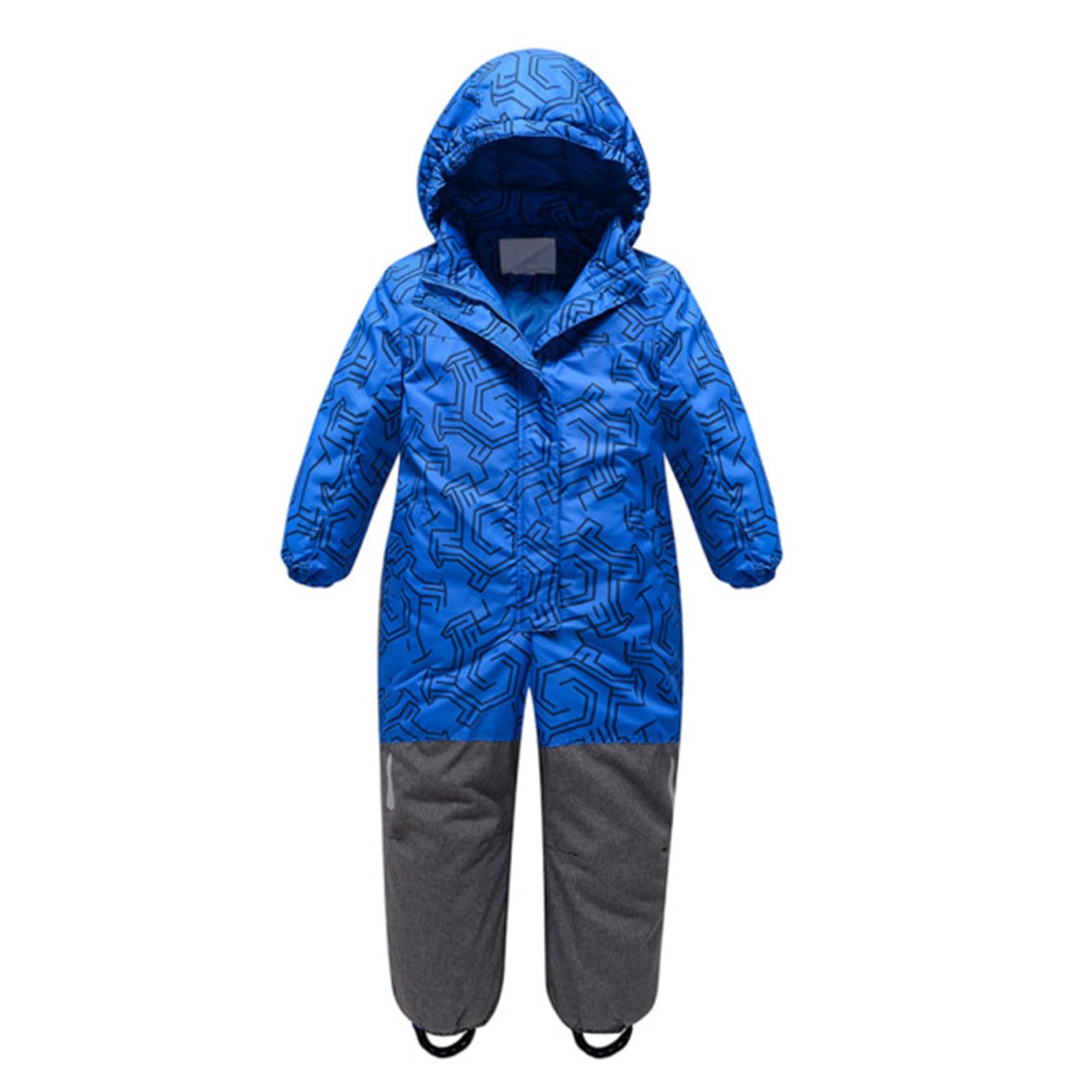 Pantaloni da neve per bambini e ragazzi, tuta da sci termica, invernale, calda, antivento, con tuta rimovibile in softshell