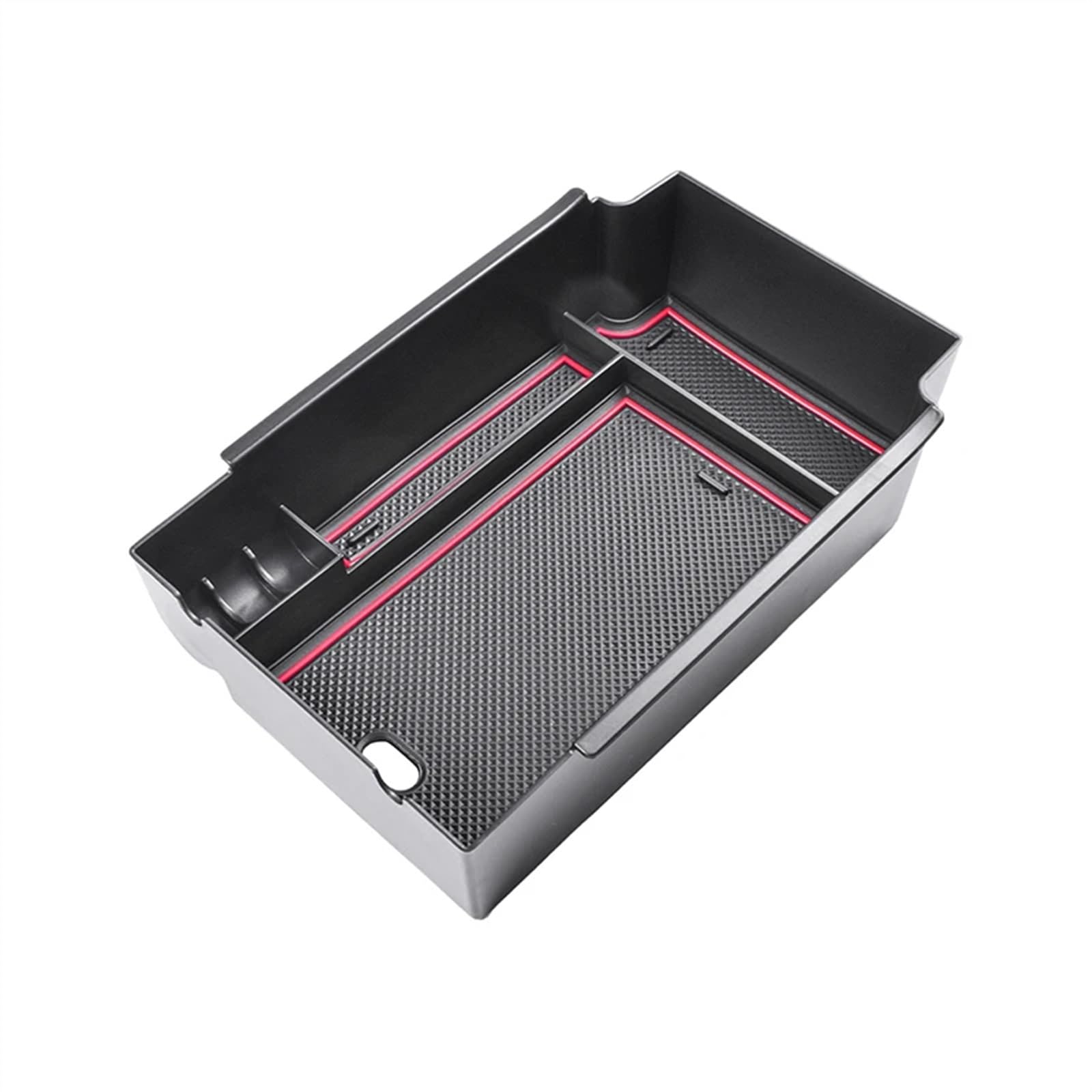 FVBFCDX Armrest Organizer Compatible With Subaru For Crosstrek 2023 2024 Car Armrest Box Storage Box Car Interior Accessories Console Storage Box Console Armrest Box(Red)