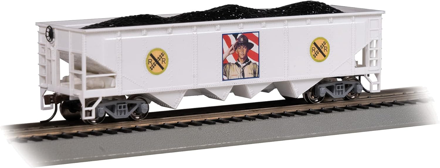 Bachmann Trains - 40' Quad Hopper Car - BOY Scouts of America® - Merit Badge - HO Scale