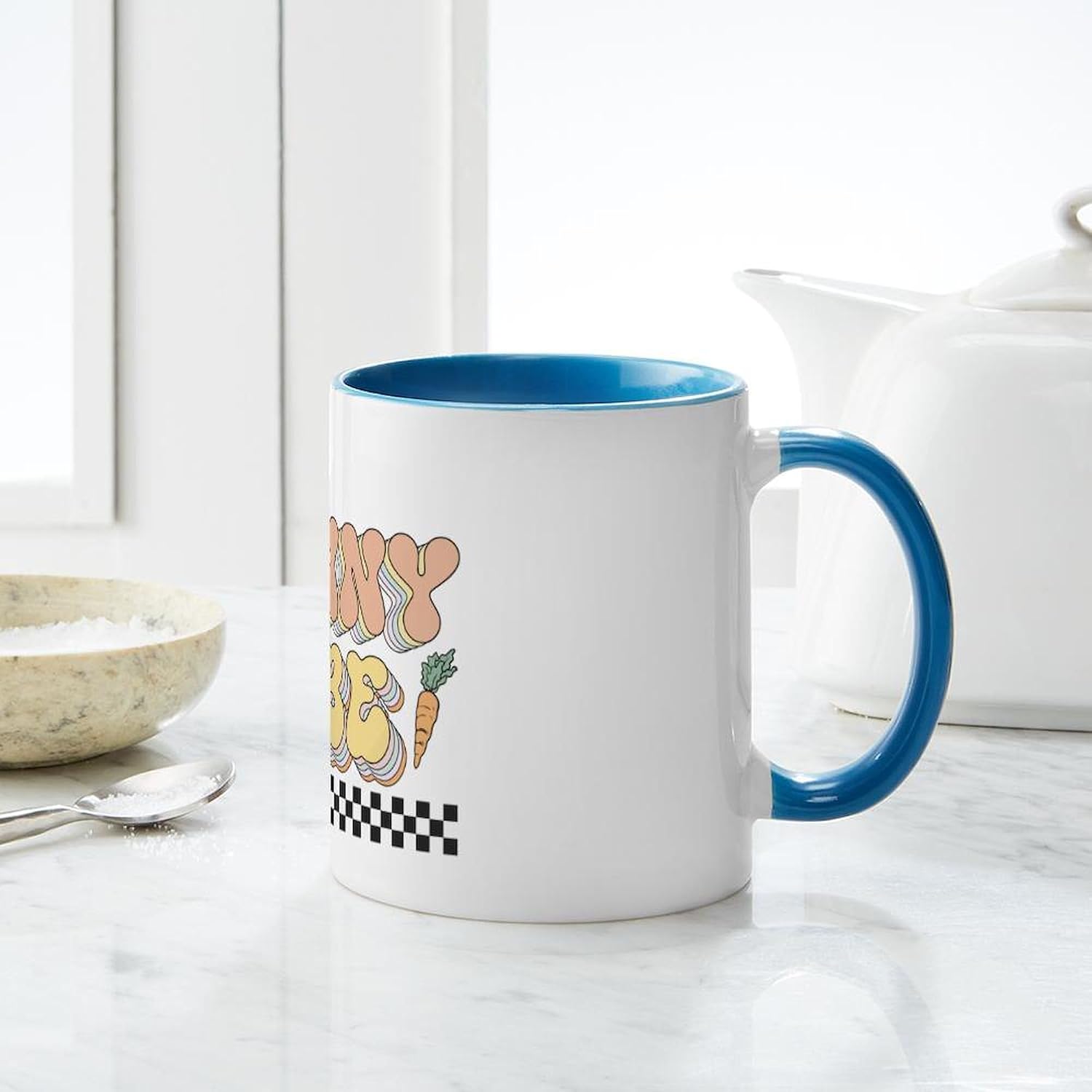 CafePress Easter Bunny Babe 11 Oz Ceramic Mug 11 oz (325 ml) Ceramic Coffee Mug