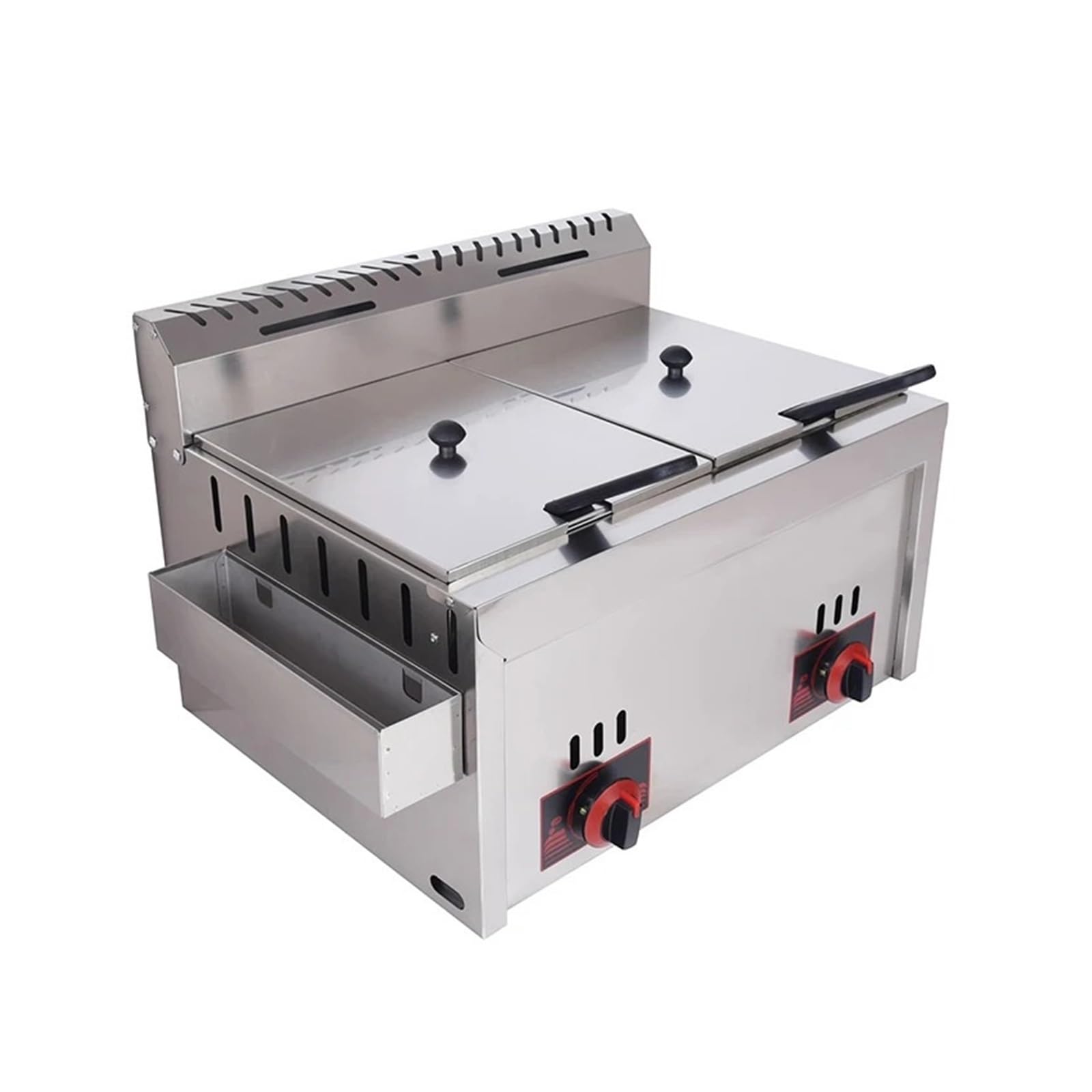 Sartén Eléctrica Comercial De Gran Capacidad Y Espesante Calentamiento RáPido(Single- 6L)