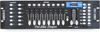 192-Channel DMX512 Controller Board for Stage Lights & Effects
