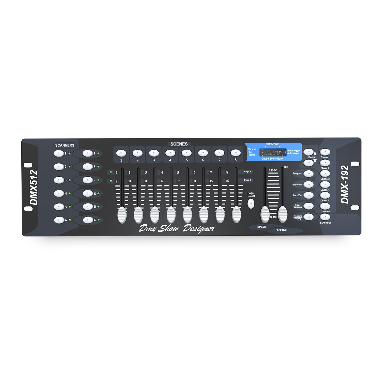 192-channel dmx512 controller board, lighting mixer dmx console for stage lights & effect,dj disco, night club, bar and live show events