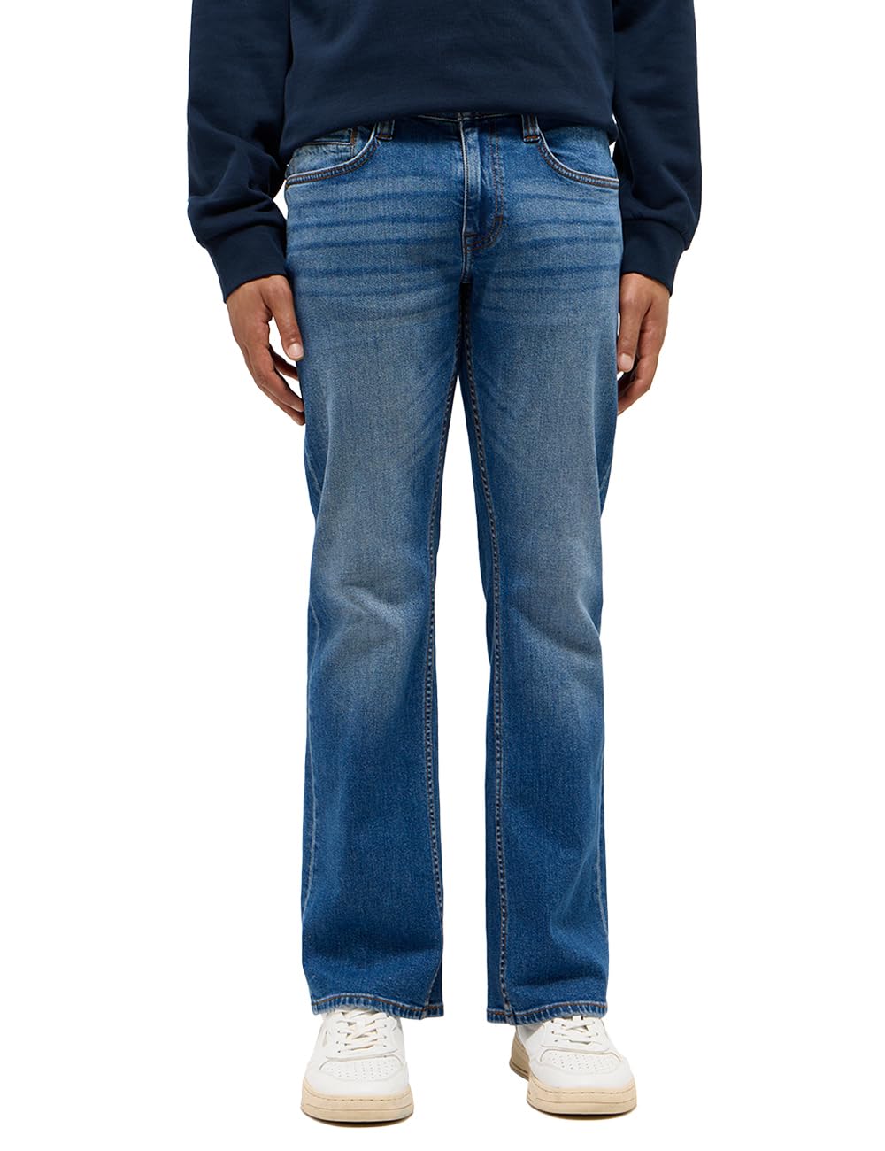 MUSTANG Men's Jeans Trousers Style Oregon Boot, Medium Blue 502, 32 W/30 L