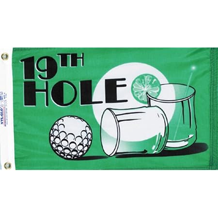 Annin Bandiera 19th Hole 30,5x45,7 Cm - Nylon Resistente Allo Sbiadimento, Made In USA