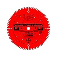 Vista 11 de Freud LU80R010: Hoja Ultimate de 10" para madera enchapada y melamina