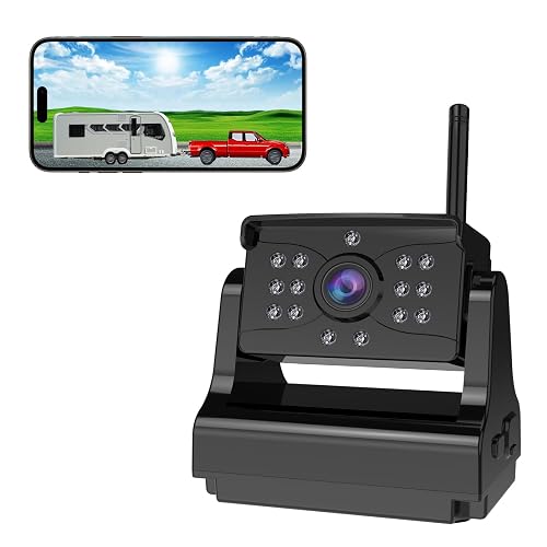 Casoda Wireless Backup Camera Magnetic Rechargeable