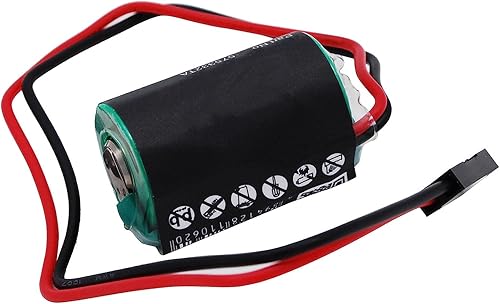 Miniatura 2 de Synergy Digital PLC - Batería compatible con Siemens Simotion 810DE PLC, (Li-MnO2, 3V, 900 mAh), repuesto para batería Siemens 575332TA