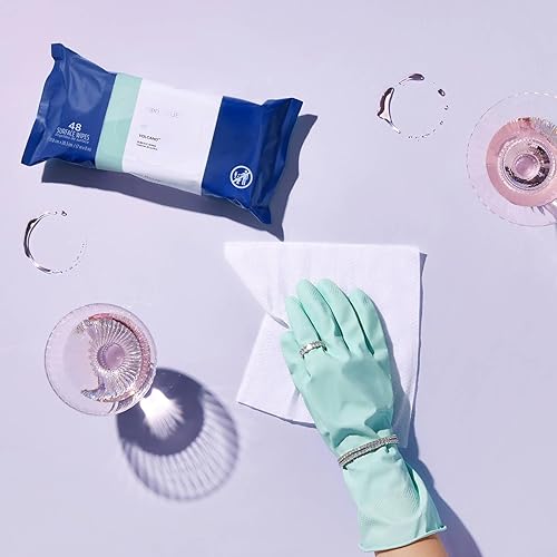 Miniatura 3 de Capri Blue Volcano - Toallitas multisuperficie  Toallitas de limpieza multiusos con aceites esenciales de pomelo y mandarina, seguras para