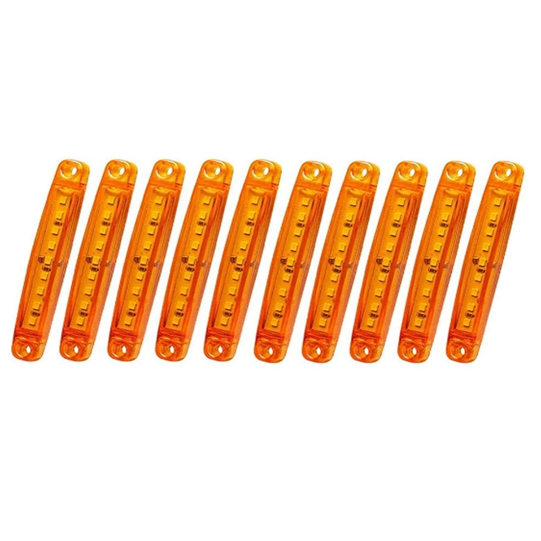 10 pezzi di luci LED per auto, luci a LED per ruote, luci per auto, camion, carrello da golf, UTV, ATV fuoristrada, giallo