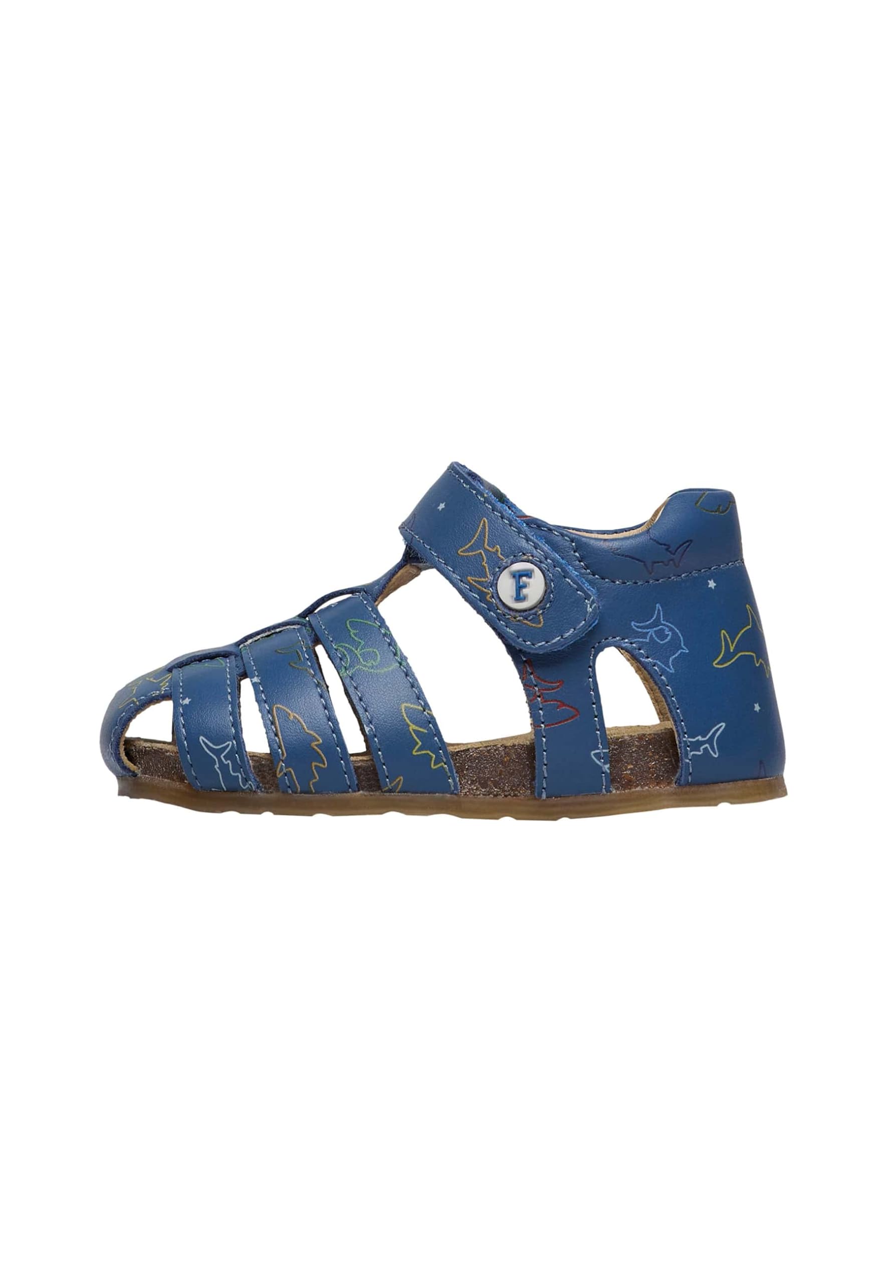 Falcotto ALBY, Boys and girls Sandals, Azzurro,