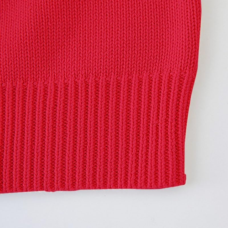 Girls Cardigan Sweater School Uniform Button Long Sleeve Knit Tops Kids Cropped Outerwear Casual Open Front Chunky2