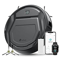 Lefant Robot Aspirapolvere, 2200Pa, Autonomia 120 Minuti, Controllo App, Wi-Fi, Alexa, Potenziamento Tappeto, Ultrasottile 7,8cm Aspirapolvere Robot Ideale per Peli Animali, Pavimento Duro, M210P Grigio