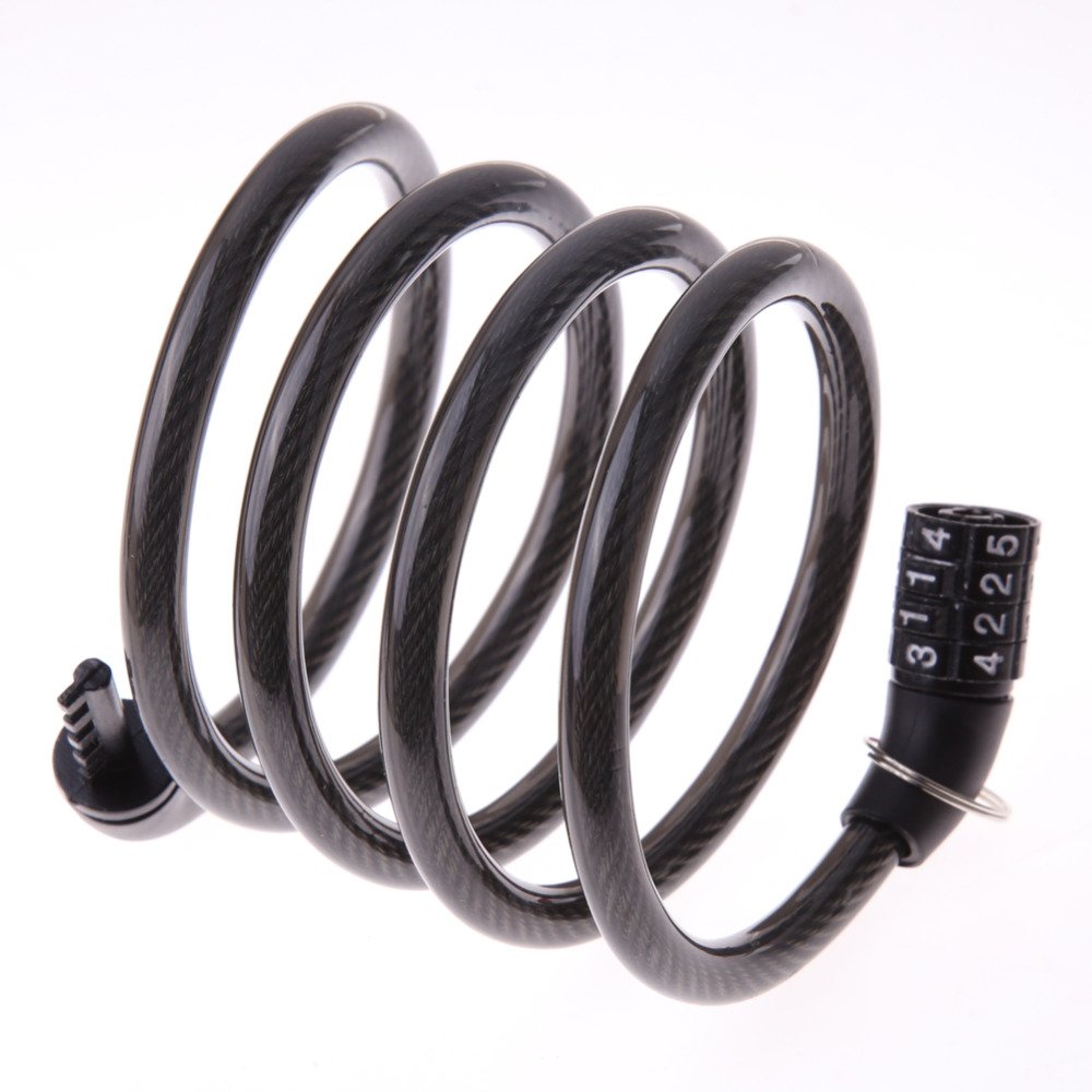 LondonExpress Combination Number Code Bike Bicycle Cycle Lock Steel Cable Chain Security