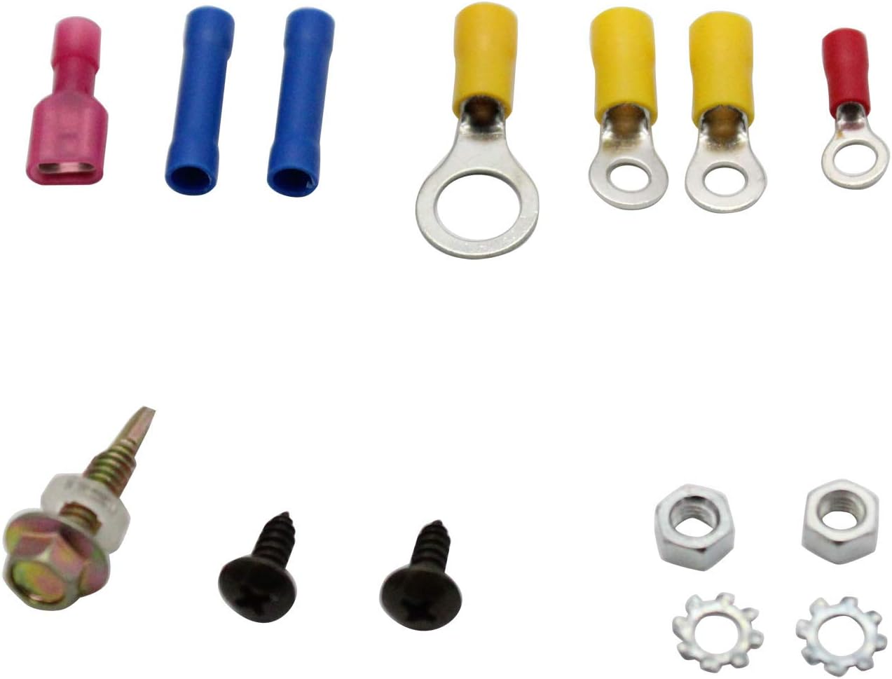 Electric Fan Wiring Install Kit Fan Thermostat Sensor Wiring Install Kit 50 Amp Relay Replace 3102 175-185° SBC BBC