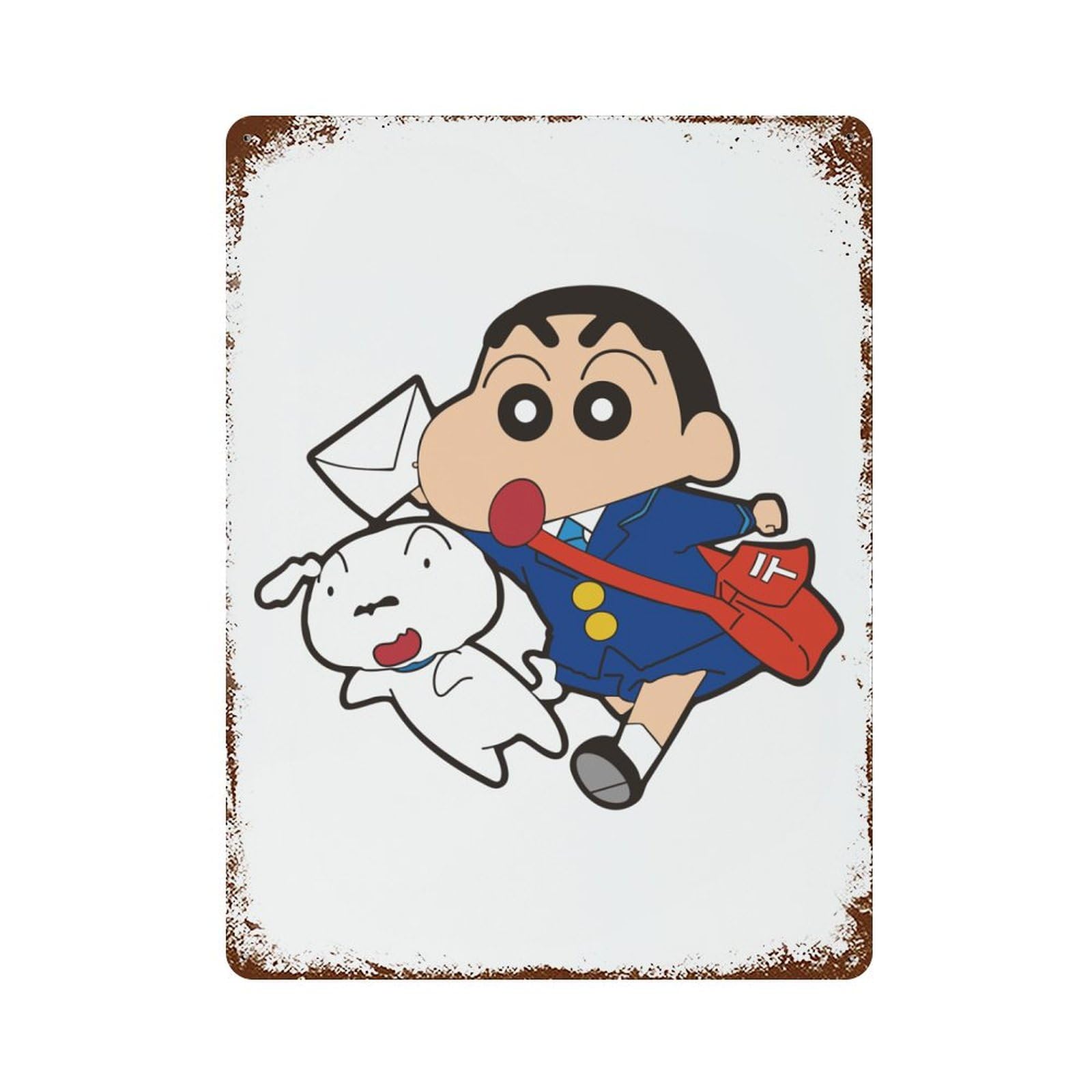 Amazon.co.jp: メタルプレート クレヨンしんちゃん ブリキ看板 ブリキ