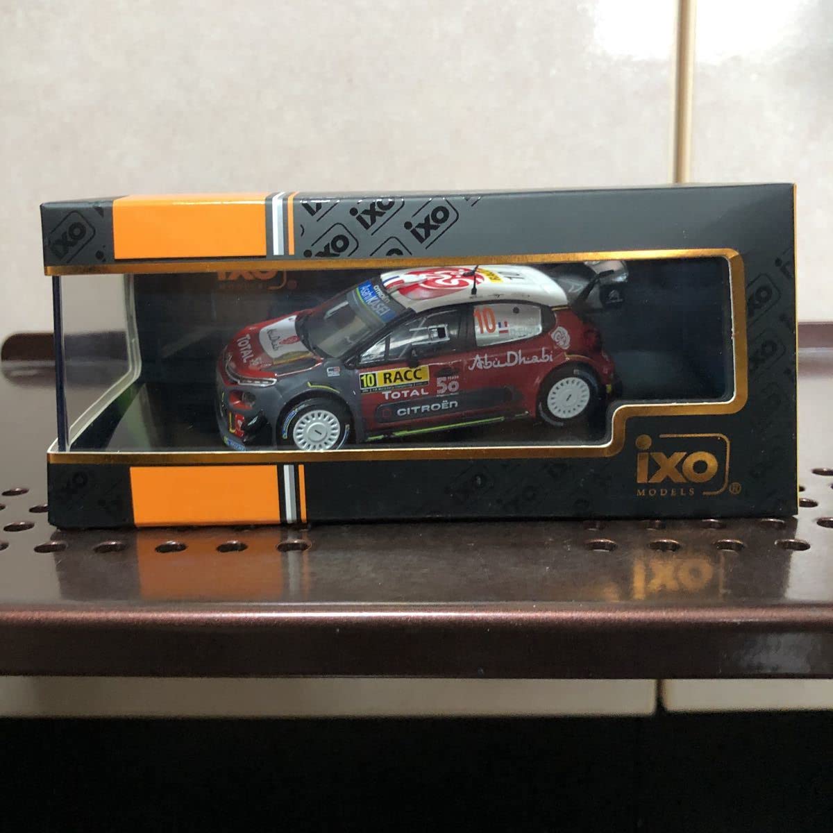 3500 ミニカー 1/43 シトロエン C3 WRC #10 M.オストベルグ／T