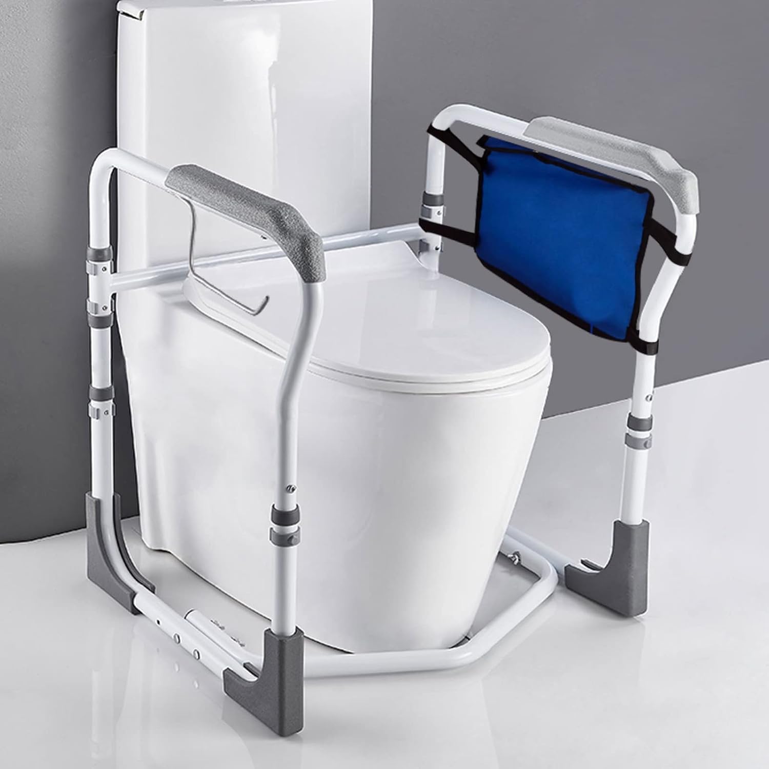 Toilet Riser with Surround Frame, Portable Toilet Support