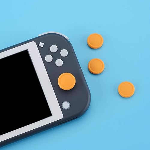 Miniatura 6 de eXtremeRate PlayVital Switch - Tapas de palanca de mando para Switch Lite, tapa analógica de silicona para Switch OLED Joycon con agarre para pulgar