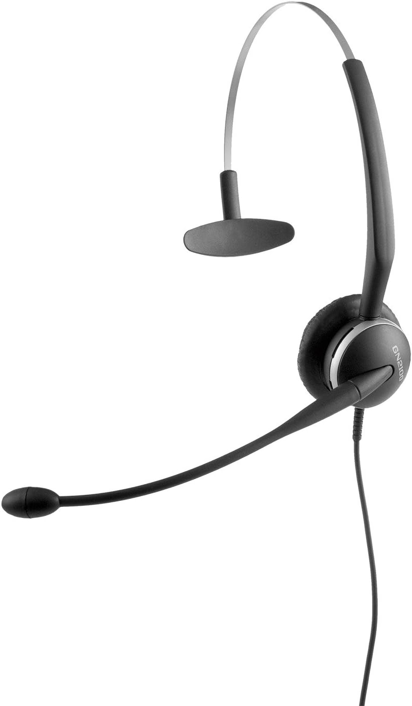 Jabra GN2120 Mono Corded Quick Disconnect Headset for Deskphone