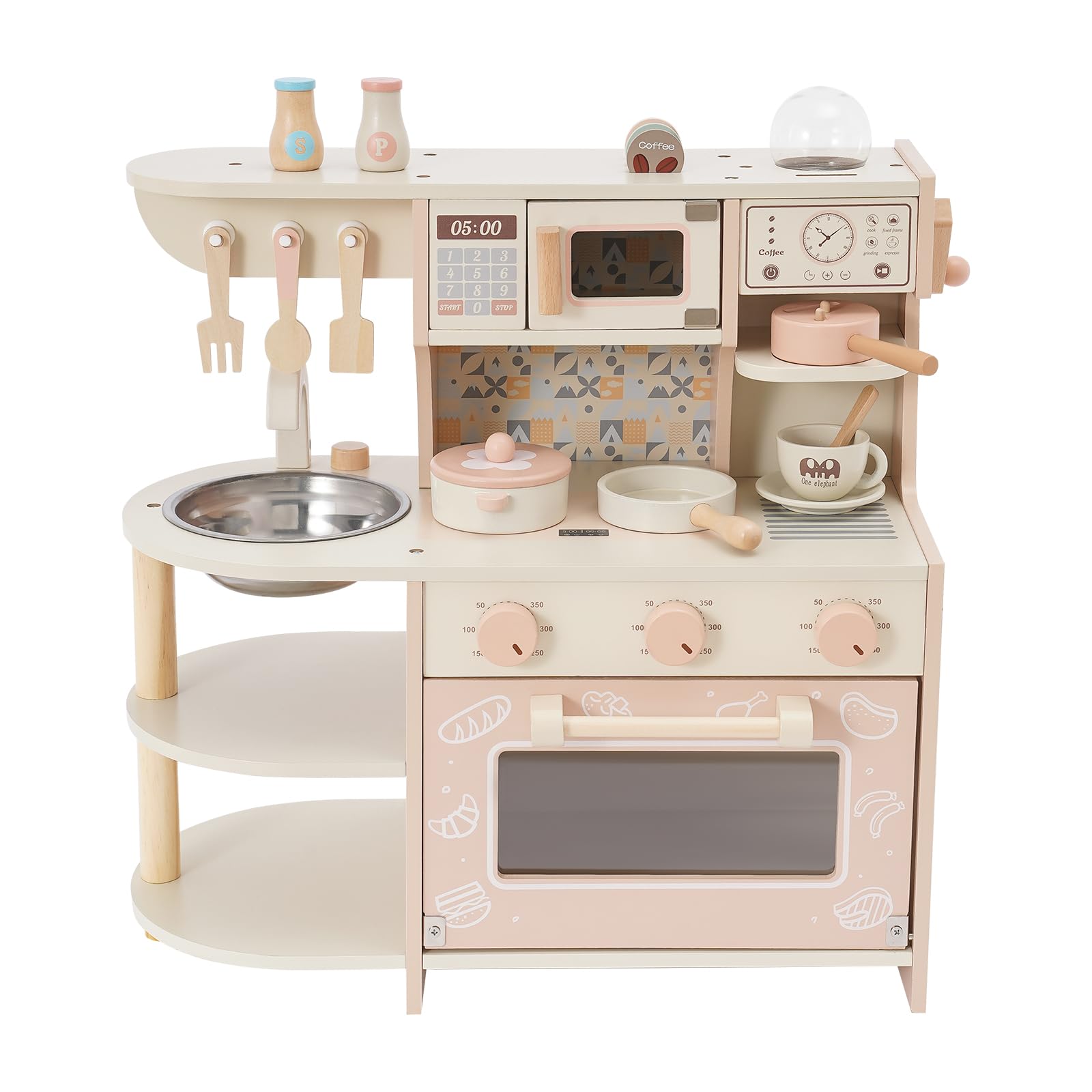 cuisine en bois enfant cuisinière