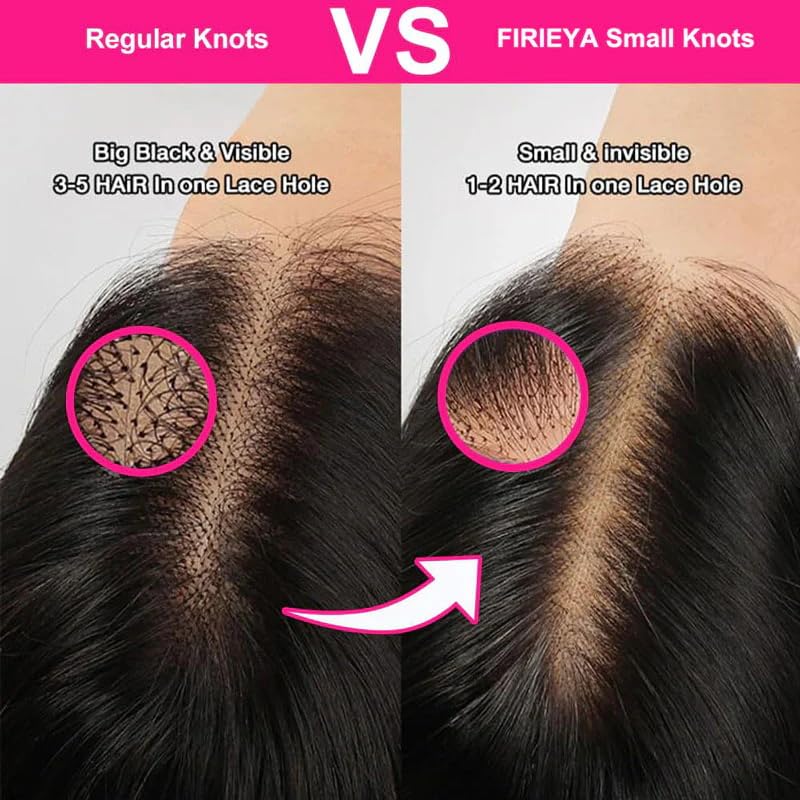FIRIEYA Human Hair Lace Wigs for Black Women