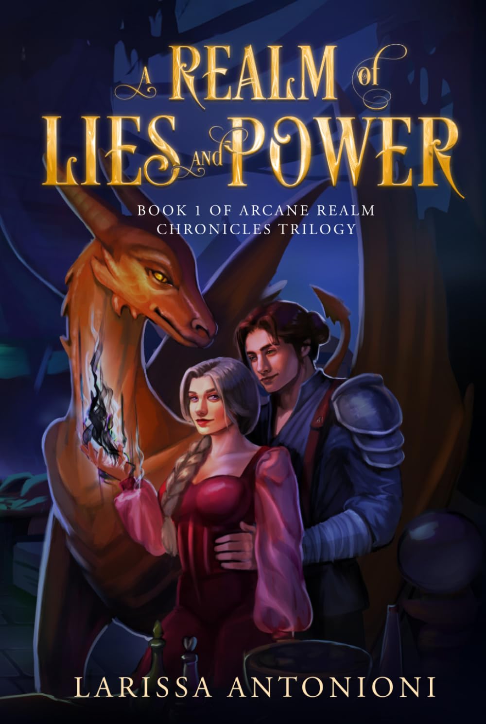 A Realm of Lies and Power: A Fantasy Romance (Arcane Realm Chronicles)