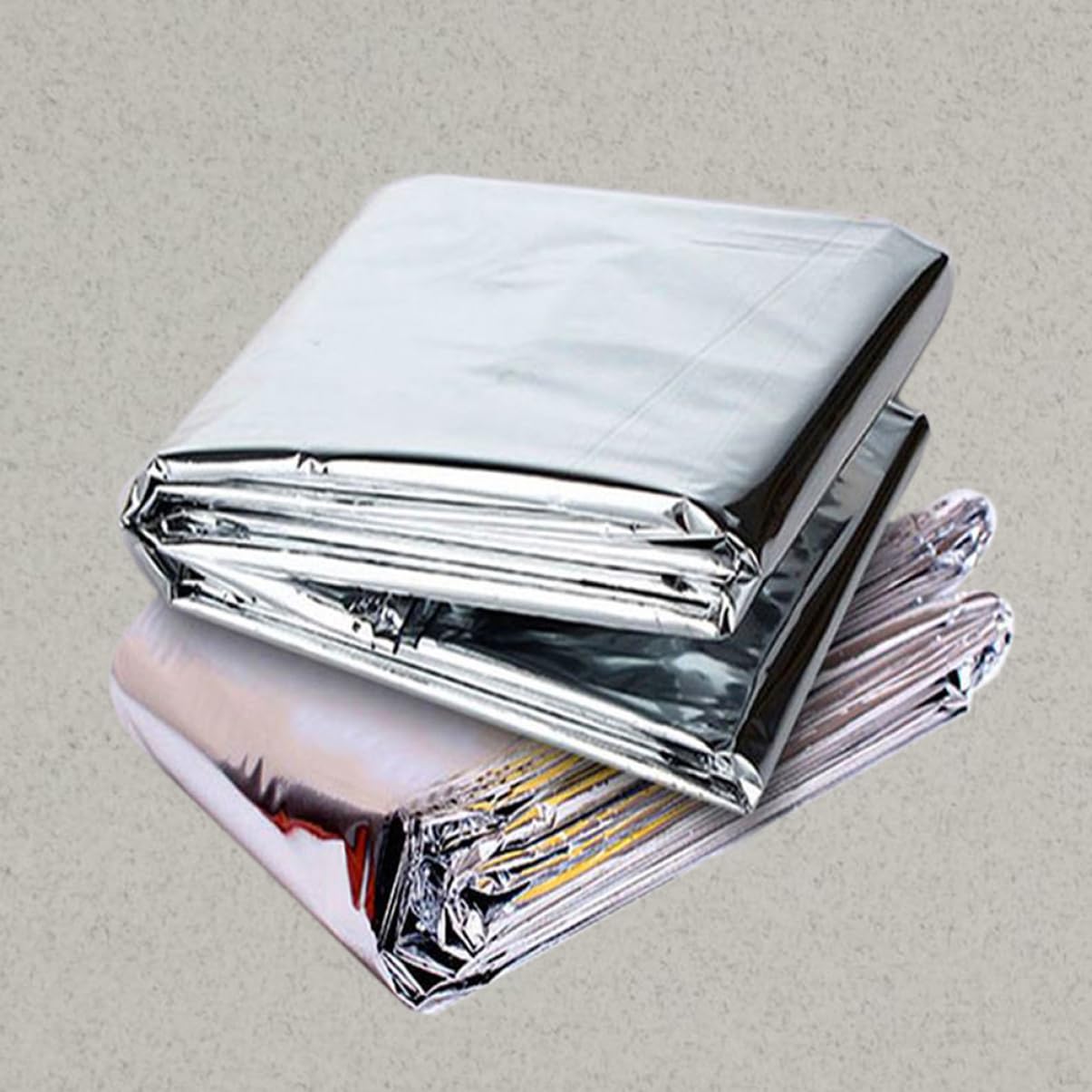 BESPORTBLE First Aid Blanket Reflective 6 Sheets Film for Emergency Outdoor Activities