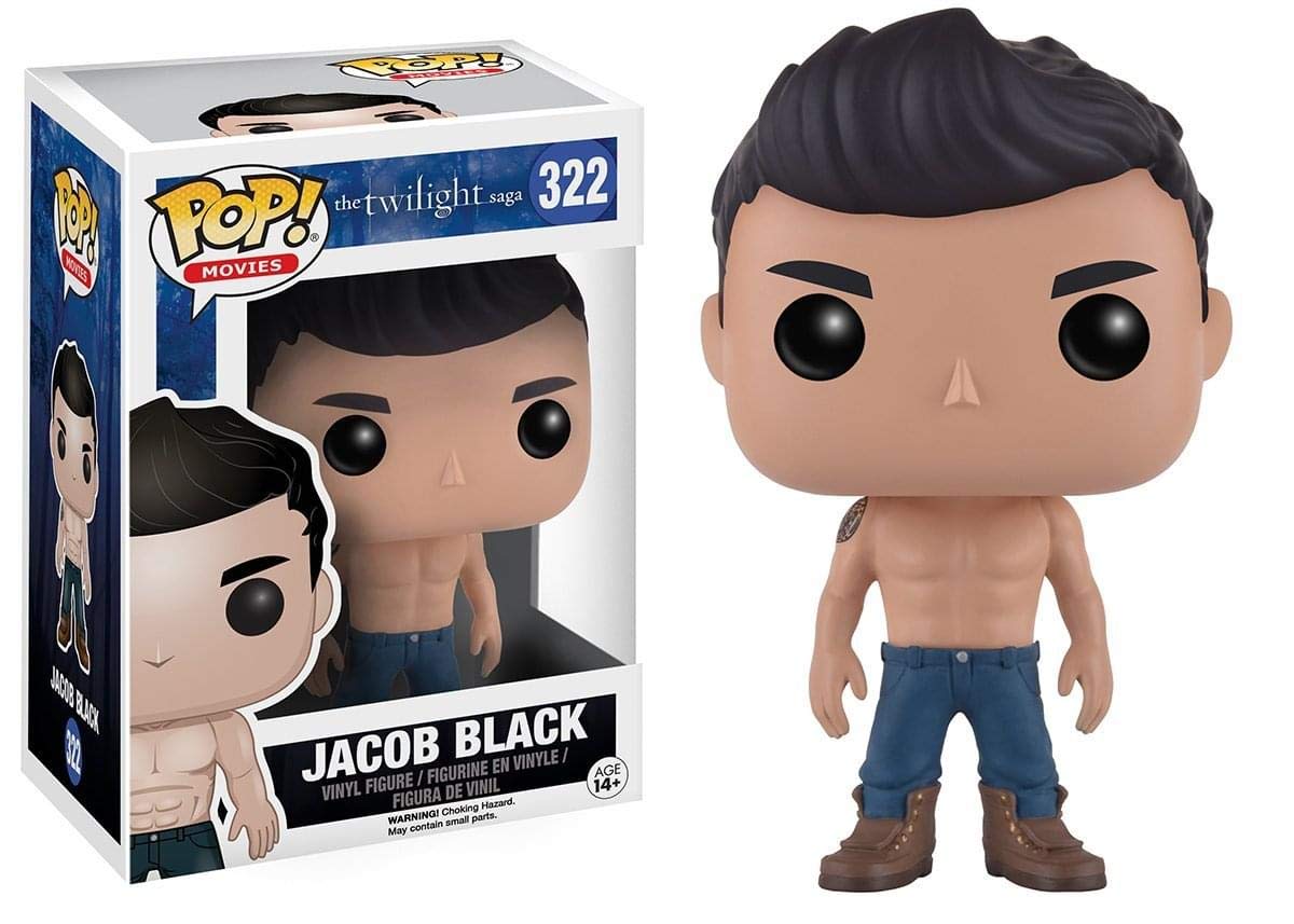 FunkoPOP Movies: Twilight - Jacob (Shirtless) Action Figure
