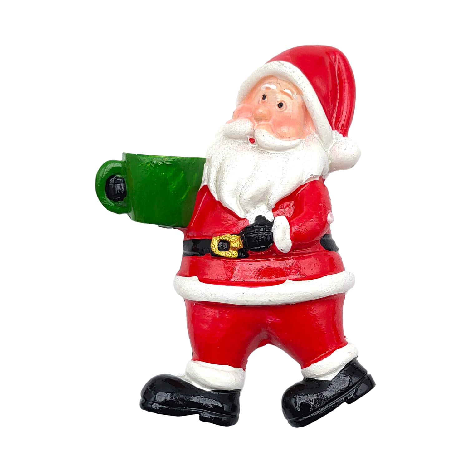 Leddy Living Mod 7 3D Fridge Magnet Santa Claus Christmas Decorative Magnet Perfect For Kitchen, Magnetic Whiteboard Or Office, Gift Idea And Christmas Decoration (Mod 7)